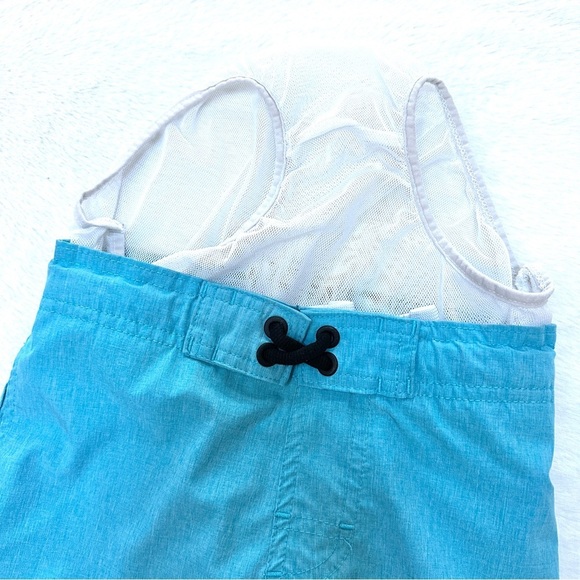 ⭐️ 5 for $25 Wonder Nation Kids' Sky Blue Swim Shorts Size S (6-7) - Picture 3 of 6